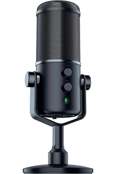 RAZER Seiren Elite Studio-Grade Multi-Pattern Usb Digital Microphone And Headphone Amplifier