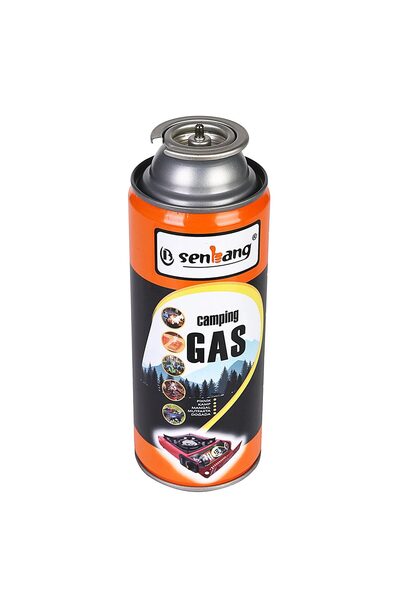 SENBANG Kamp Ocağı Gazı 227gr Valfli Kartuş – 10’lu Paket | Pürmüz & Kamp Ocak Uyumlu