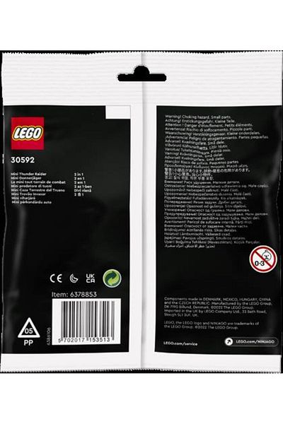LEGO Ninjago 30592 Mini Thunder Raider
