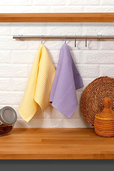 kozavitrin %100 Pamuk 40x60 cm Mutfak Havlusu Kurulama Bezi 2 Adet