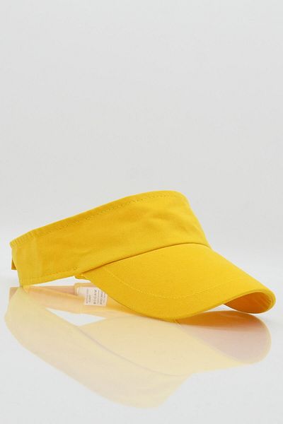 Külah Women's UV Protective Visor Cap Visor Hat - Yellow