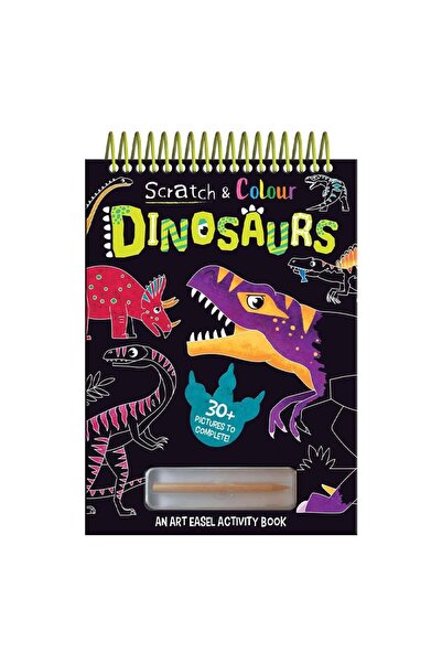 Generic Brand Scratch And Colour Dinosaurs