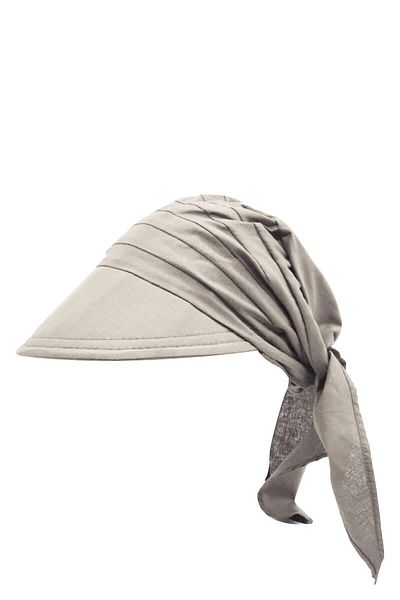 Külah Safari Hat Tie-Up Brim Bandana Beach Hat Camel