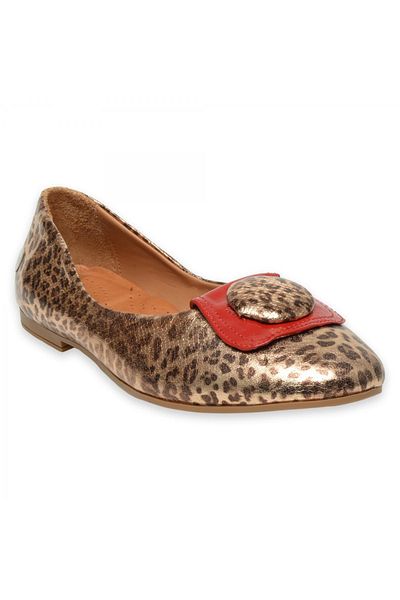 Mammamia D25Ya-7225 Daily Leopard Balerini pentru femei