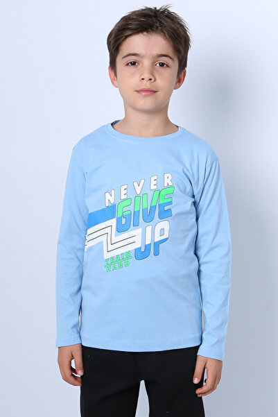 HÇM Men's Sad Leaving Wonderful on a Bicycle D10 Collar T-Shirt