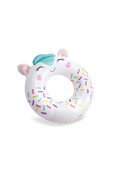 Intex Çocuk Yüzme Simidi - - Sevimli Kedi Figürlü - 76 Cm (59266)