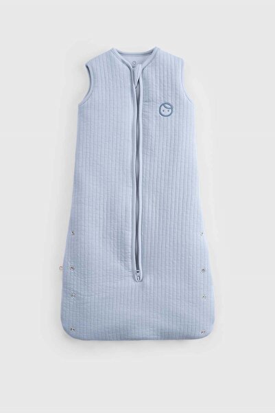 Little Gusto Elyaf Dolgulu Kapitone Mavi Uyku Tulumu 0-6 Ay