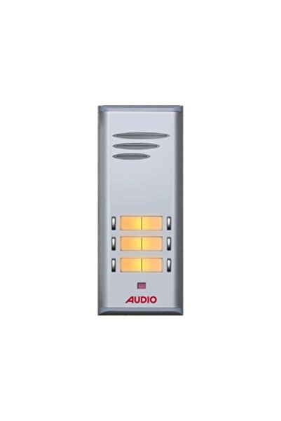AUDİO 6 LI ZİL BUTONU ÇİFT SIRA 4849 HOPARLÖRLÜ