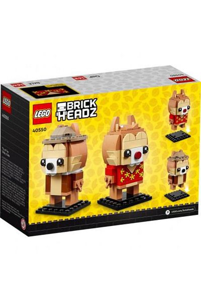 LEGO 40550 Brickheadz| Disney Chip And Dale