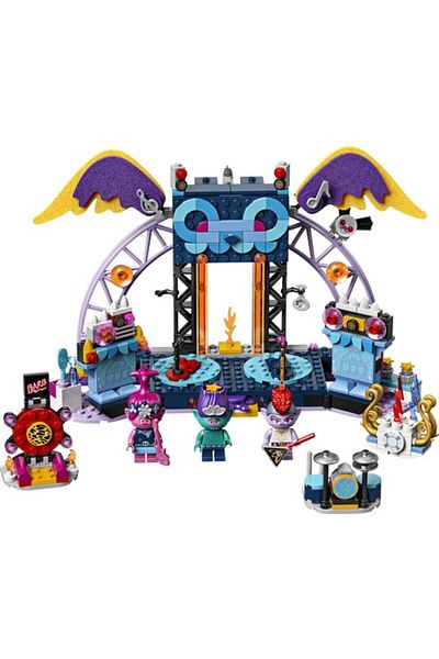 LEGO حفلة موسيقية في مدينة الروك البركانية من Trolls World Tour (41254)