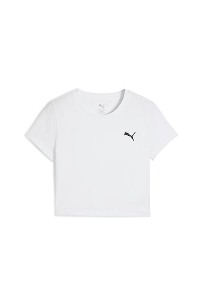 Puma Essentials Γυναικείο λευκό μπλουζάκι ( 629745 -02)