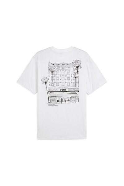 Puma Ανδρικό T-Shirt Graphics Hotel Relaxed Tee