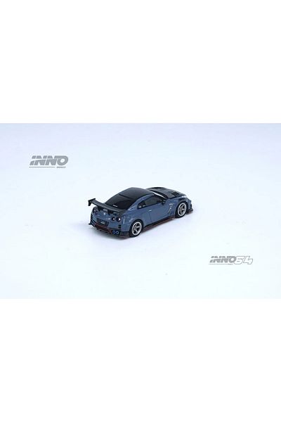 Inno 64 Models Inno-Nissan GT-R (R35) Nismo 2024 ضبطها "TOP SECRET" هونج كونج لعبة سيارة صالون إصدار خاص 1:64