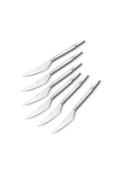 on-on 18/10 Mira Cake Blade - Set of 6