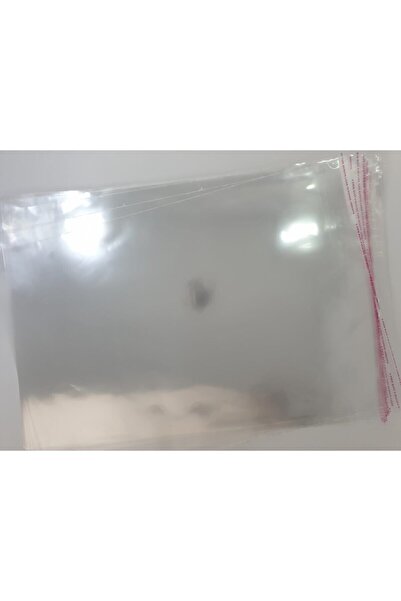 Genel Markalar Şeffaf Yapışkanlı Poşet - Opp Kendinden Yapışkanlı Jelatin Parlak Poşet 32x45cm-100 Adet