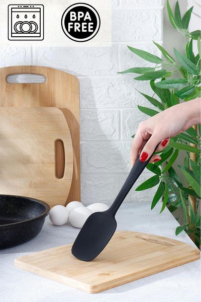HOMENIVA 1 Black Silicone Spatula
