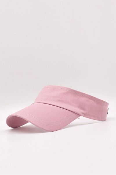 Külah Women's Pink Tennis Visor Cap Summer Sports Beach Hat