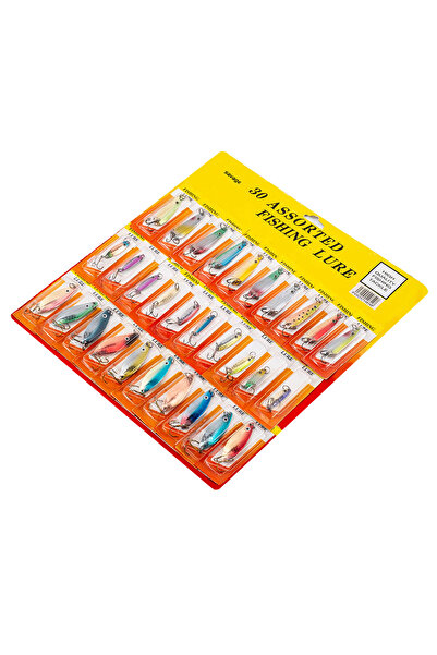 SAVAGE 30'lu Olta Kaşığı Seti - Alabalık/Turna/Levrek - (SNK10-548)