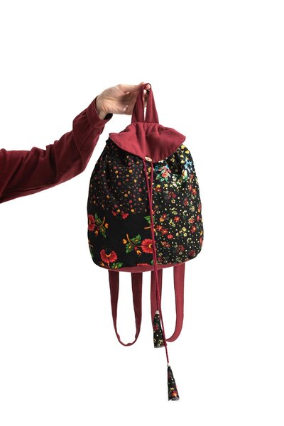 Eliş Şile Bezi Σακίδιο πλάτης İlke Flannel