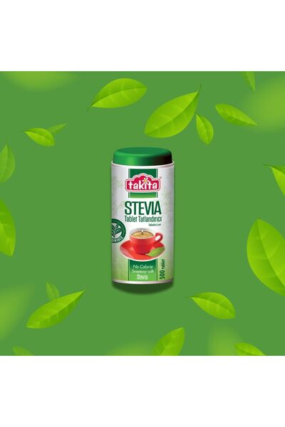 Takita Stevia Tablet Tatlandırıcı 500 Tablet