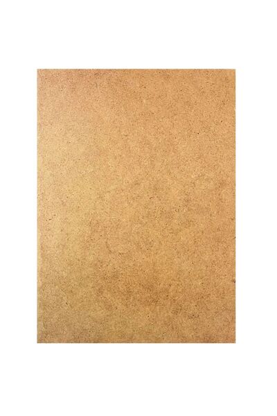 ÇUKUROVA ÜTÜ 38x38 Cm Kare Ham Mdf Panel Plaka Resim Altlığı 3 Mm