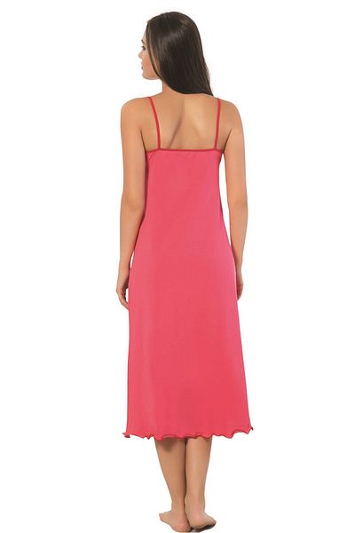 Akbeniz Long Rope Strap Nightgown 902