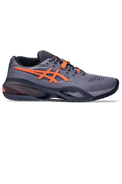 Asics Gel Resolution X Erkek Gri Mor Tenis Ayakkabısı