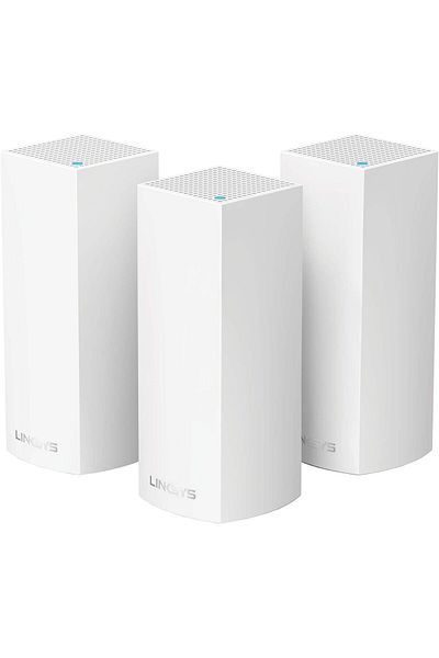 Linksys WHW0303 Velop Tri-Band Whole Home Mesh WiFi System (AC2200 WiFi Router/WiFi Extender