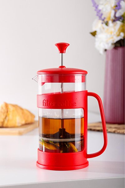 HOMENIVA Red Barista French Press 400 ml
