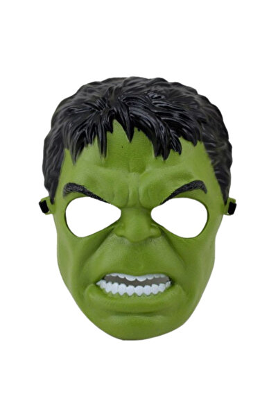 OEM Masca Hulk clasica pentru copii, 20 cm, verde