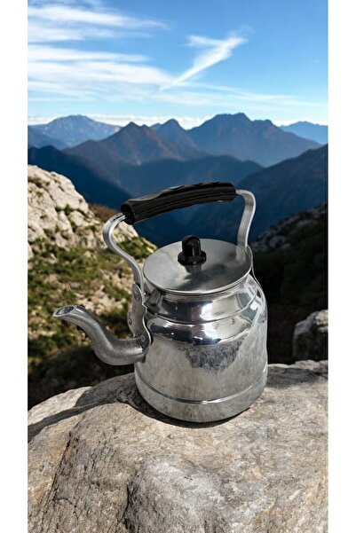 BAYBARS Kulplu Alüminyum Kamp Çaydanlık, No:14, 2 Litre
