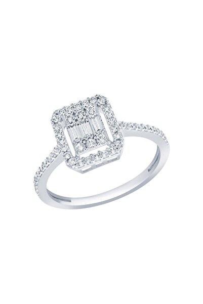 Diamond Line-Gülaylar Altın Baget Yüzük