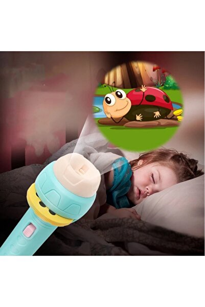 LRS STORE 24-فانوس إسقاط للأطفال مصور لعرض الأنشطة التعليمية قبل النوم للأطفال