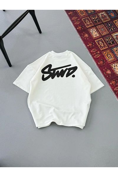 Gofeel Μπλουζάκι Unisex με στάμπα στην πλάτη με λεπτομέρειες