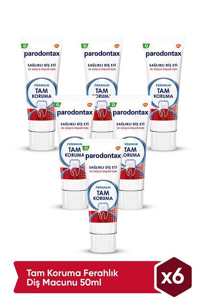 Parodontax Full Protection Refreshment Toothpaste 6x50ml