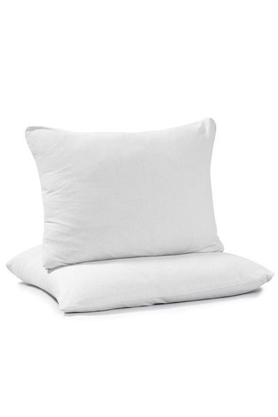 Ender Home Μαλακή βαμβακερή χτενισμένη βαμβακερή μαξιλαροθήκη Softloom 2 τεμαχίων – 100% βαμβακερό φερμουάρ 50x70 cm