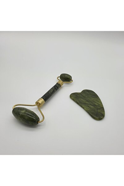 Naturachi Yeşim Taşı Gua Sha Yüz Masaj Seti