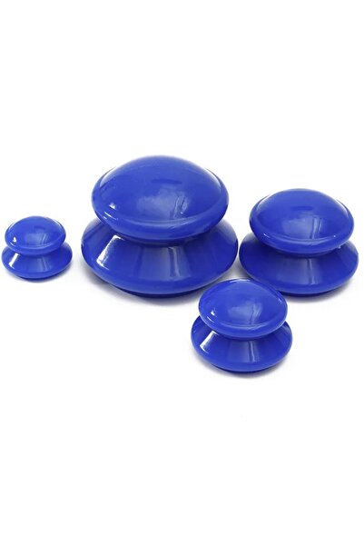 Naturachi Vakumlu Silikon Masaj Kupa Seti Selülit & Hacamat Kupası 4'lü Set