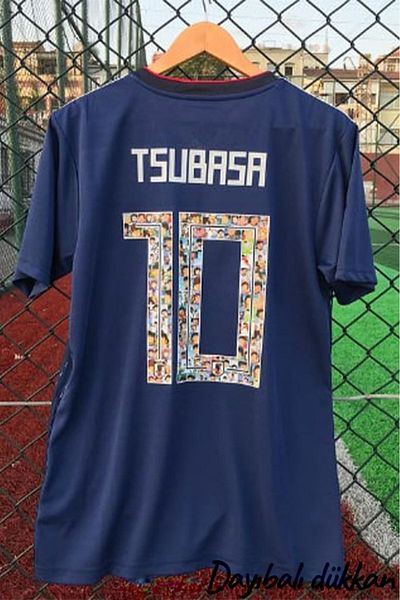 Lion Spor Ιαπωνία Προσαρμοσμένη Παραγωγή Captain Tsubasa Jersey