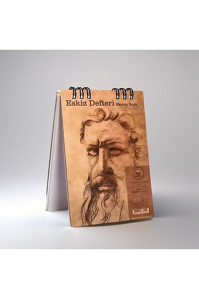 Pagos Yayınları A6/50yp/120gr - Spiral Sketch Sketch Book