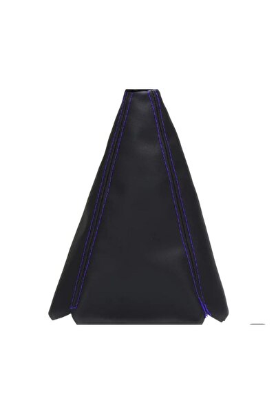 Tegin Mat Designer Of Cars Volkswagen Golf 6 Convertible 2011 and after Gear Gaiter Black Leather Blue Stitching