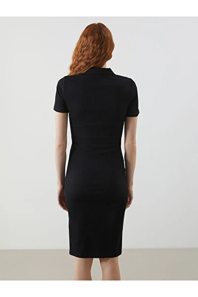 LC Waikiki Vision Polo Yaka Bodycon Elbise