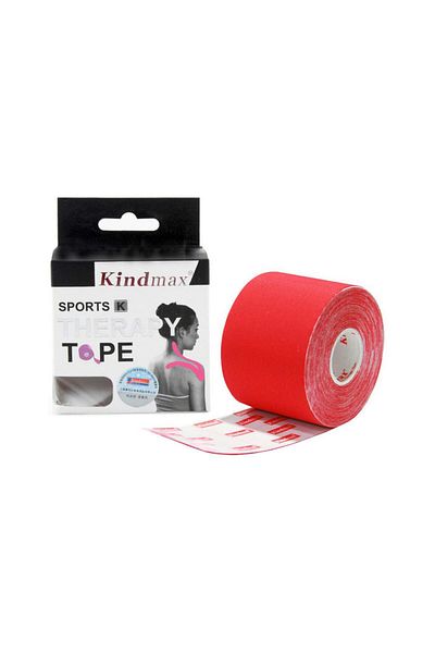 KİNDMAX Kindmax Sports Band Kinesio Tape Red Color