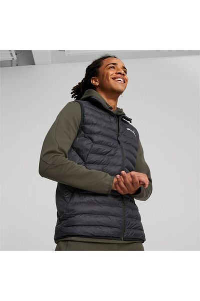 Puma طقم سترة وسترة للرجال من Primaloft - أسود67171101