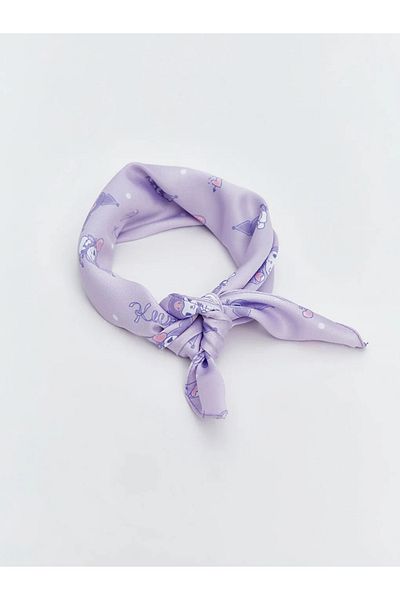LC Waikiki Lcw Accessories Lilac Printed Girl's Scarf