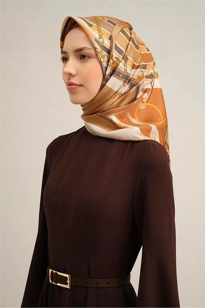 Armine 01 Μεταξωτό Φουλάρι Sura 9315d