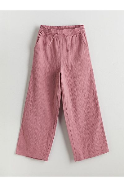 LC Waikiki LCW Girl's Trousers with Elastic Waist
