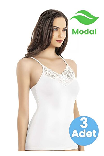 Tezzgelsin Жіночий трикотажний топ з V-подібним вирізом, мереживною обробкою ...