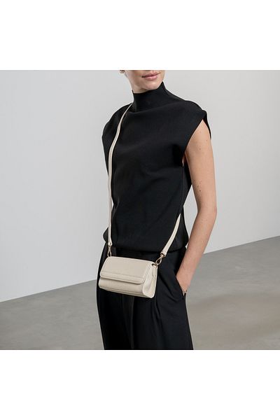 Isabel Bernard Femme Forte Umhängetasche Creme