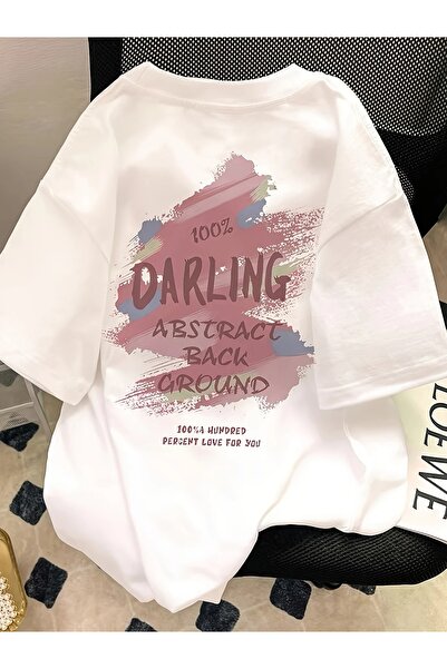 AZIZI TEKSTIL INS Trendy Couple Casual Weight Pure T-shirt για γυναίκες, Καλο...